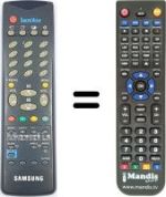 Replacement remote control Samsung TVP5350FST