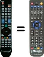 Replacement remote control Samsung BN59-00691A