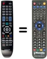 Replacement remote control BN59-00856A