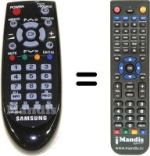 Télécommande équivalente Samsung WS28W8VNE8XXEC