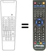 Replacement remote control REMCON892