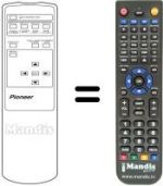 Télécommande équivalente Pioneer PDP502MXE