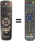 Replacement remote control REMCON1210