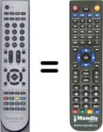 Telecomando equivalente RC-DWW02-V01
