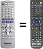 Replacement remote control EUR7631200