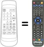 Replacement remote control REMCON203