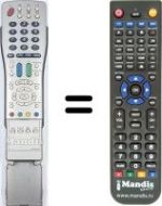 Télécommande équivalente GA460WJSA