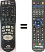 Télécommande équivalente JVC LP20303014A