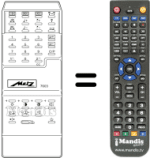 Télécommande équivalente Metz MECATRON 7603