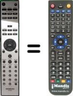 Replacement remote control RC-850S
