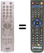 Telecomando equivalente JVC PD42B50BU