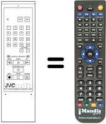 Telecomando equivalente JVC PU11099Q