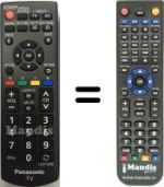 Telecomando equivalente N2QAYB000823