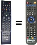 Télécommande équivalente Philips 310420709571