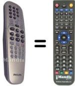 Replacement remote control Philips 996500023967