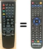 Telecomando equivalente RCR-35F19