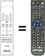 Télécommande équivalente RC500DIGIMASTER