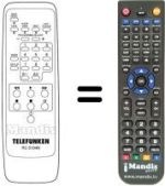 Télécommande équivalente RC5104N