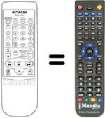 Gleichwertige Fernbedienung RC U-FX7