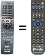 Télécommande équivalente REMCON1042