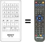 Replacement remote control RM606S