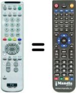 Replacement remote control RM837