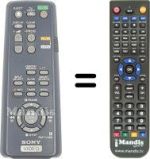 Télécommande équivalente Philips RMT-V256