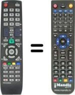 Replacement remote control Samsung LE46B530P7WXUA