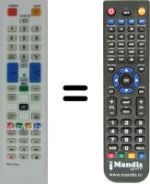 Télécommande équivalente BN59-01078A
