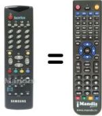 Replacement remote control Samsung AA59-00107B
