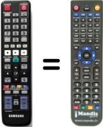 Replacement remote control Samsung BDC5300