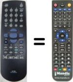 Telecomando equivalente Seg VCR5361