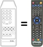 Télécommande équivalente Imperial NEVADA39M92