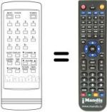 Replacement remote control REMCON355