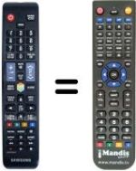 Replacement remote control REMCON1214