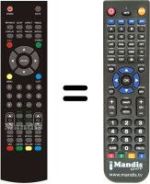 Télécommande équivalente United LTW26X95