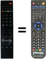 Télécommande équivalente Schaub Lorenz 32LT31