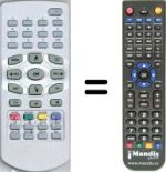 Télécommande équivalente RC1090