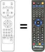 Replacement remote control INTERNATIONAL 212R