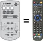 Replacement remote control Yamaha YAS-CU201