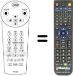 Telecomando equivalente Pace HANDSET PLATINUM