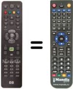 Replacement remote control HP MEDIACENTER