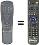 Télécommande équivalente Thorn DSR3000CI