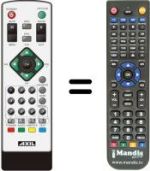 Replacement remote control Metronic 441503 ZAP BOX SMART1