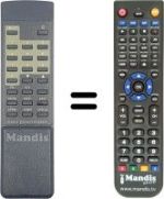 Telecomando equivalente Pace MSP990
