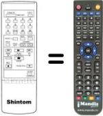 Replacement remote control SHINTOM REMCON101