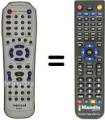 Telecomando equivalente Amstrad DX3025