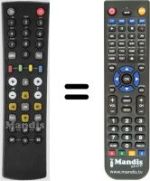 Replacement remote control RC661
