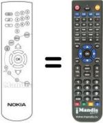 Gleichwertige Fernbedienung Nokia MEDIAMASTER 9600
