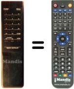 Télécommande équivalente RCU7200